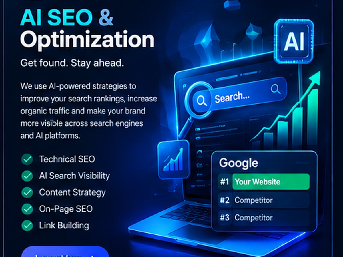 AI SEO & Optimization service visual