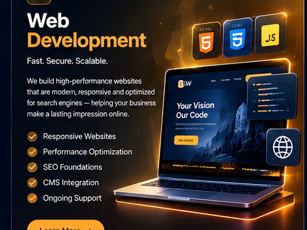 Web Development service visual
